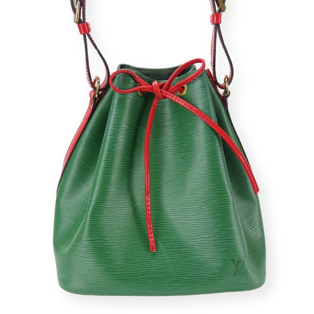 Louis Vuitton Louis Vuitton Petit Noe Epi Leather Shoulder Bag Leather Shoulder Bag M44147 in Green, Women's