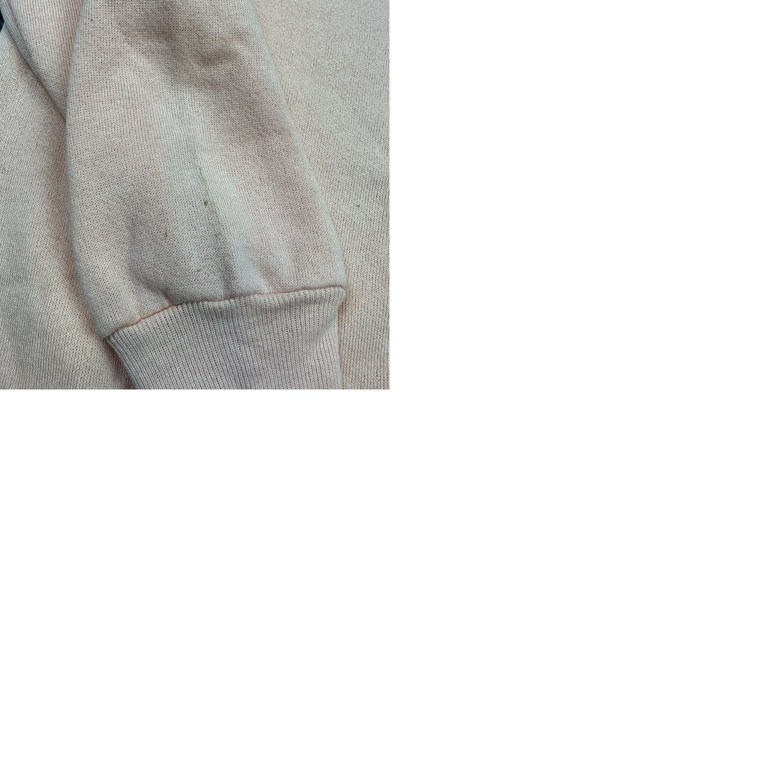 Vintage VINTAGE Bassett Walker Raglan Crewneck Sweatshirt Adult M 50/50 Cotton Polyester Pastel Orange 90s Mens Womens Unisex Sweatshirt Size US M / EU 48-50 / 2 - 9 Thumbnail