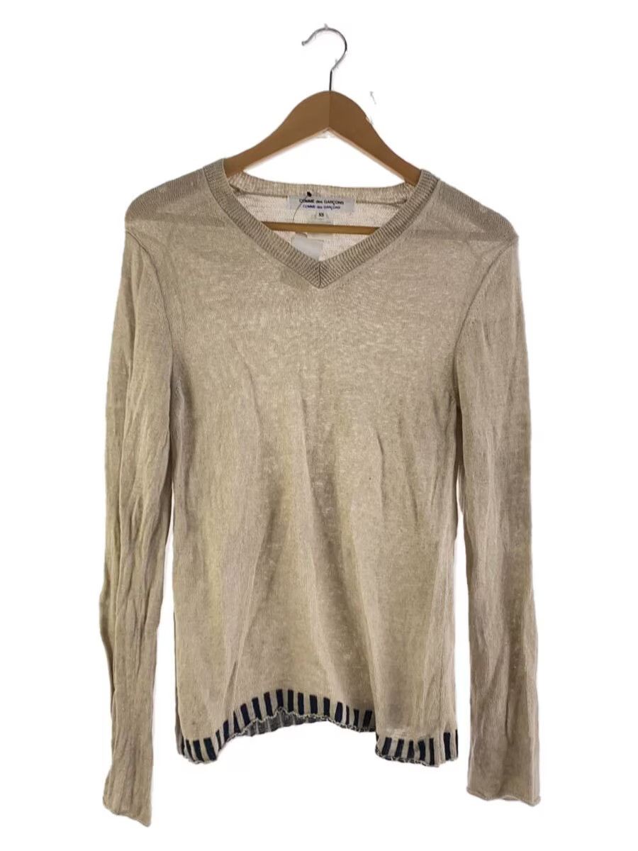 Comme des Garcons Linen Light Knit Sweater Size US XS / EU 42 / 0 - 1 Thumbnail