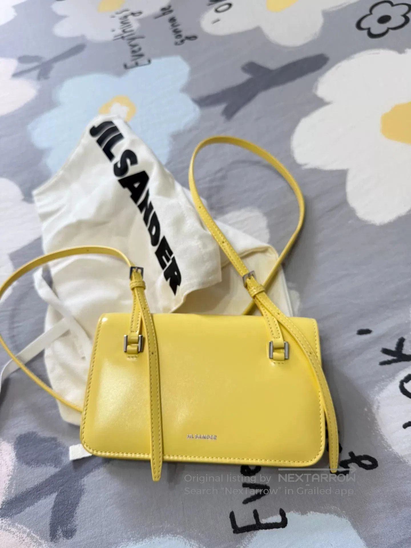 Jil Sander Jil Sander Lemon Yellow Crossbody Bag. Size ONE SIZE - 1 Thumbnail