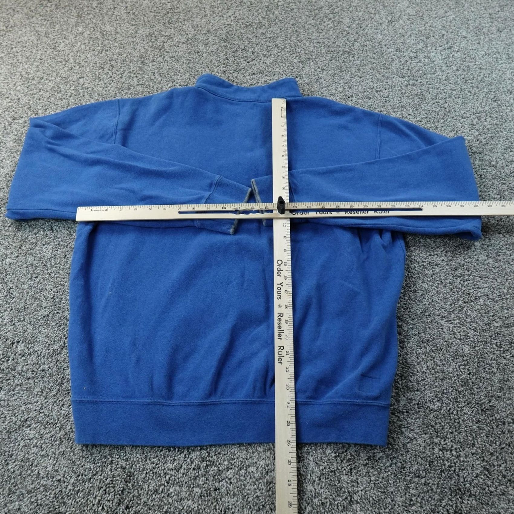 Peter Millar Peter Millar Sweatshirt Mens XL Blue 1/4 Zip Mock Neck Pullover Golf Sweater Top Size US XL / EU 56 / 4 - 5 Thumbnail