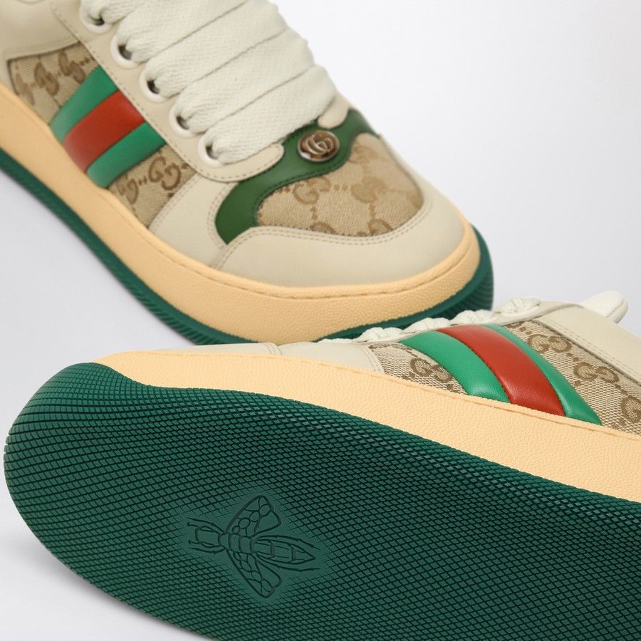 Gucci o1d2blof0824 Sneaker Low Double Screener in Multicolor Size US 9 / IT 39 - 5 Thumbnail