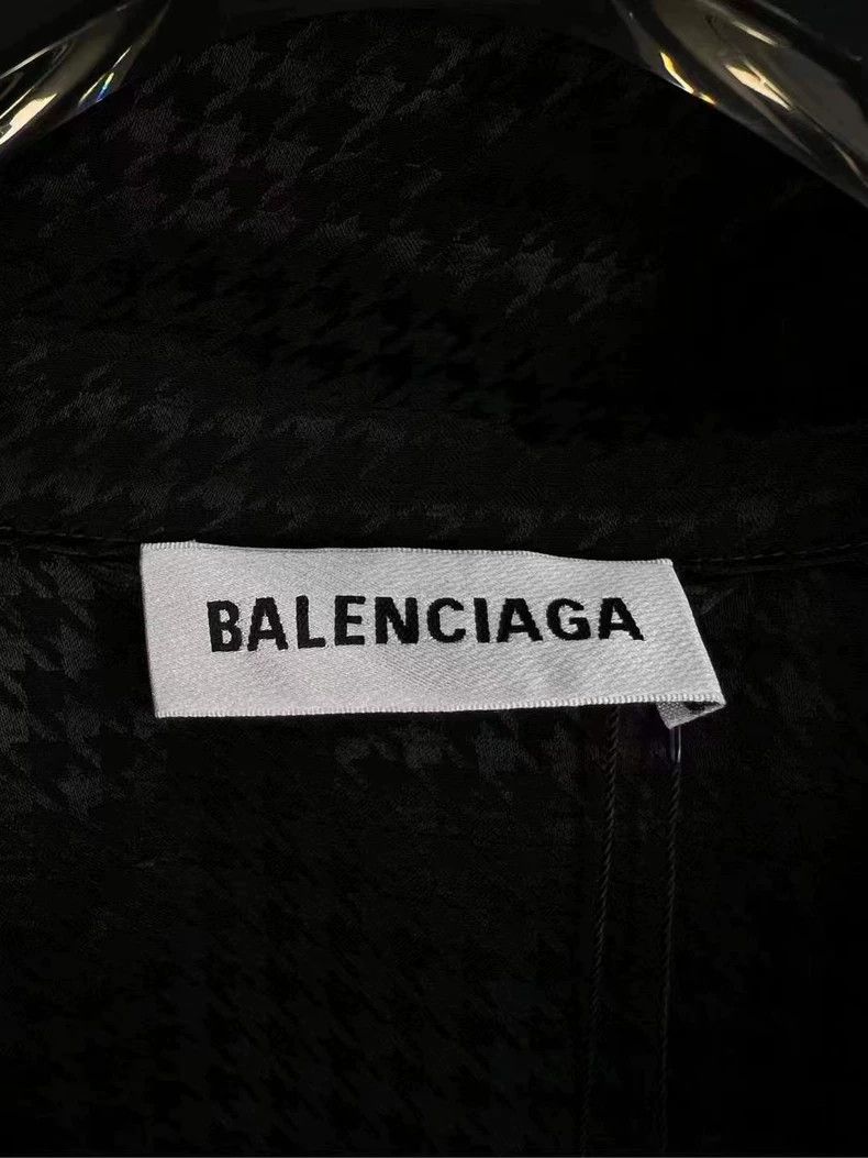 Balenciaga Balenciaga Houndstooth Double B Logo Zip Jacket Size US XS / EU 42 / 0 - 4 Thumbnail