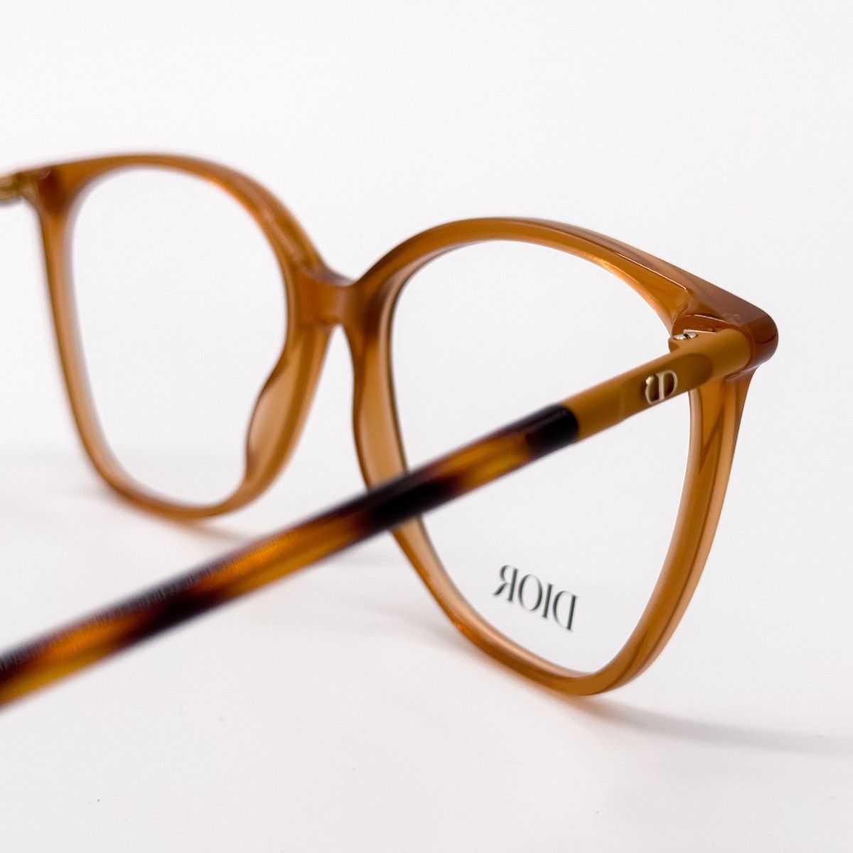 Dior NEW Dior Brown Havana Eyeglasses, Women Dior Mini CD S6I Size ONE SIZE - 7 Thumbnail