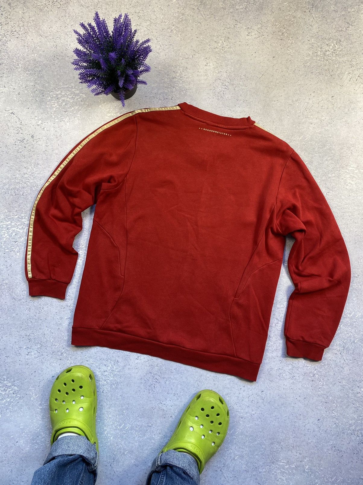 Adidas × Vintage Vintage Adidas Bayern Munich Soccer Sweatshirt Size US M / EU 48-50 / 2 - 8 Thumbnail