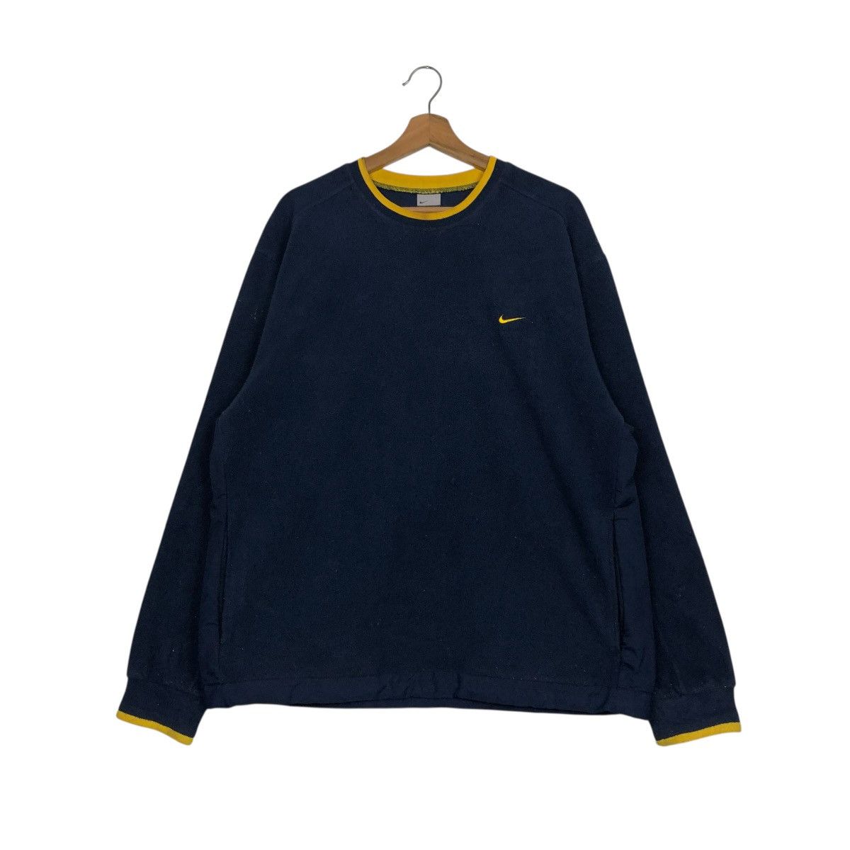 Nike 🔥VINTAGE SWEATSHIRT LONG SLEEVE NIKE SMALL PONY Size US XL / EU 56 / 4 - 3 Thumbnail