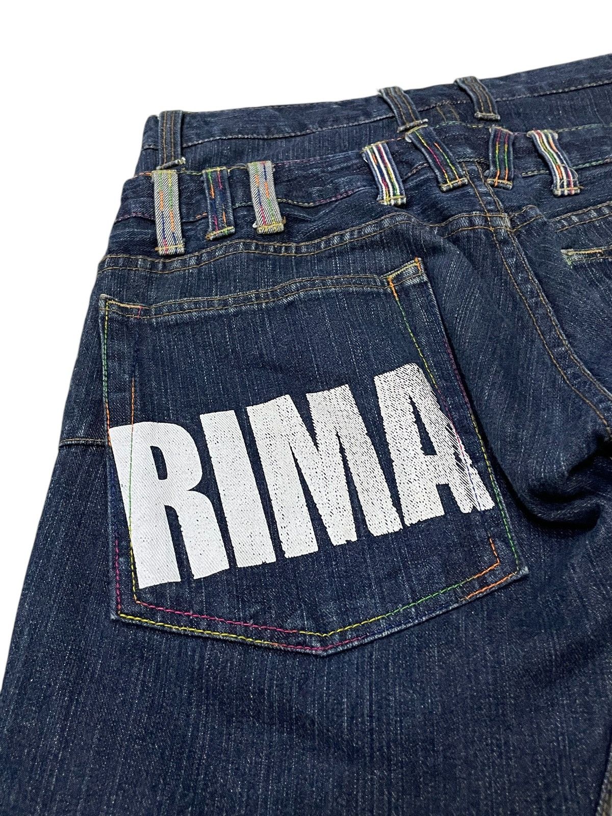 Japanese Brand Rimaster Japan Double Waist Loose Jeans Size US 32 / EU 48 - 19 Thumbnail
