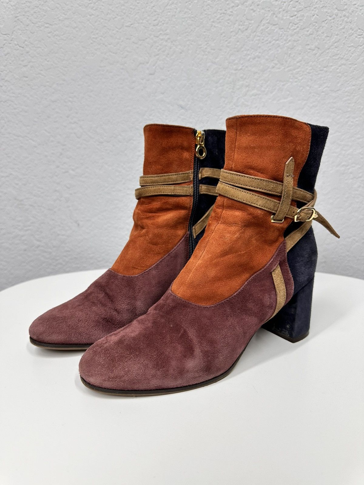 14th Addiction Vintage Leather AS 98 Boots Style Avantgarde Y2K margiela Size US 7 / IT 37 - 4 Thumbnail