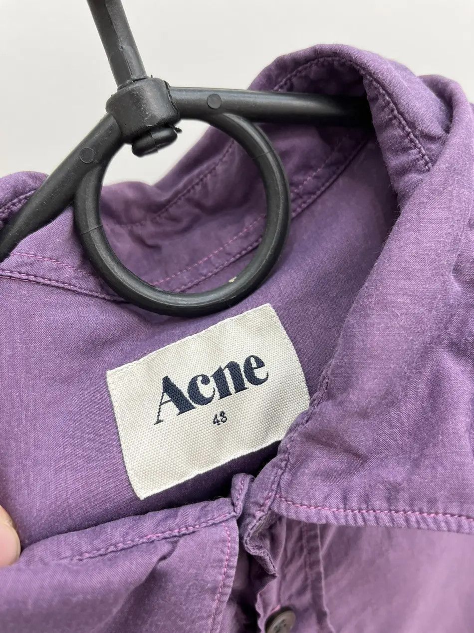 Acne Studios Acne Silk Cotton Button Up Shirt Size US M / EU 48-50 / 2 - 2 Thumbnail