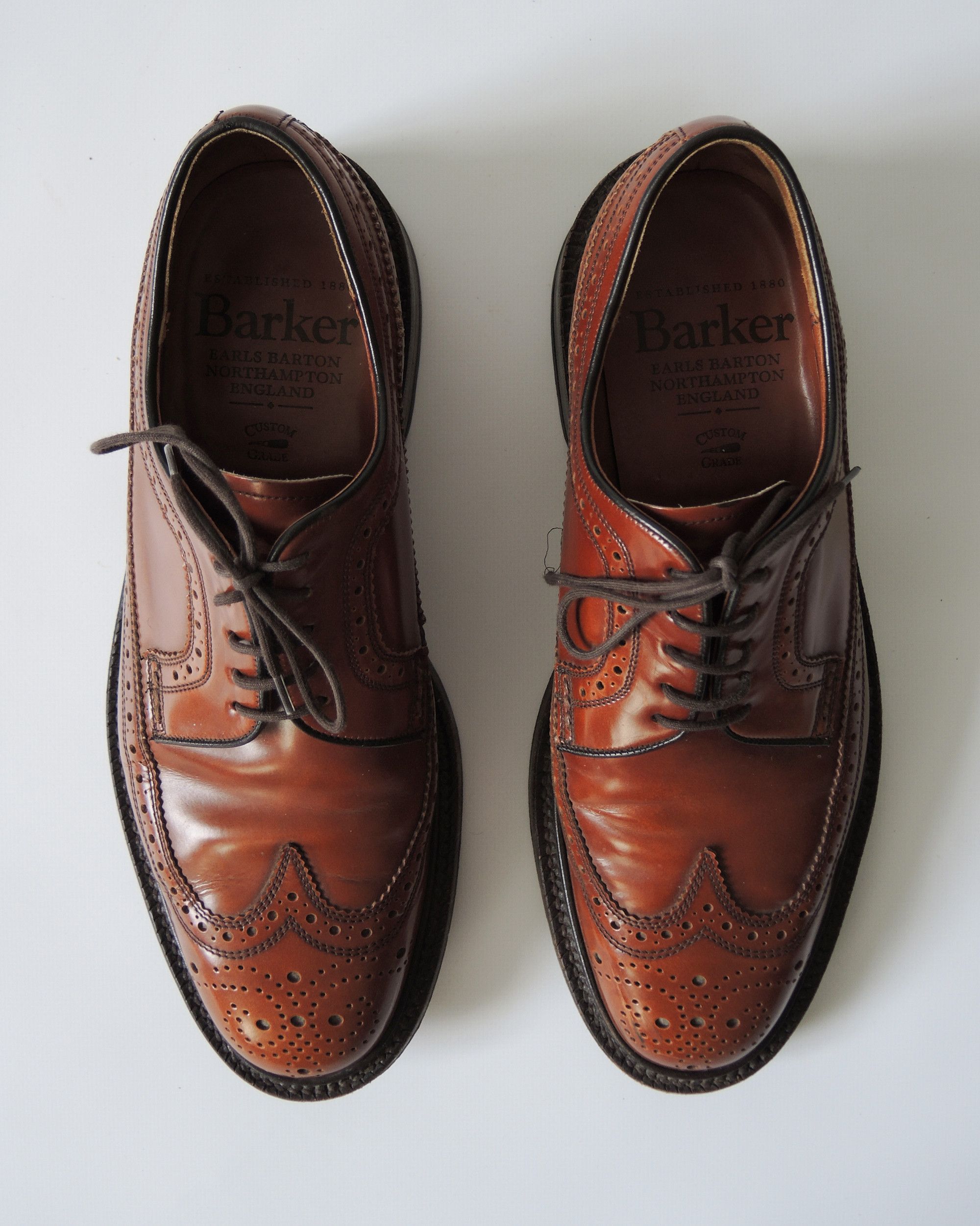 Barker Vintage Barker brogue shoes Size US 8 / EU 41 - 5 Thumbnail