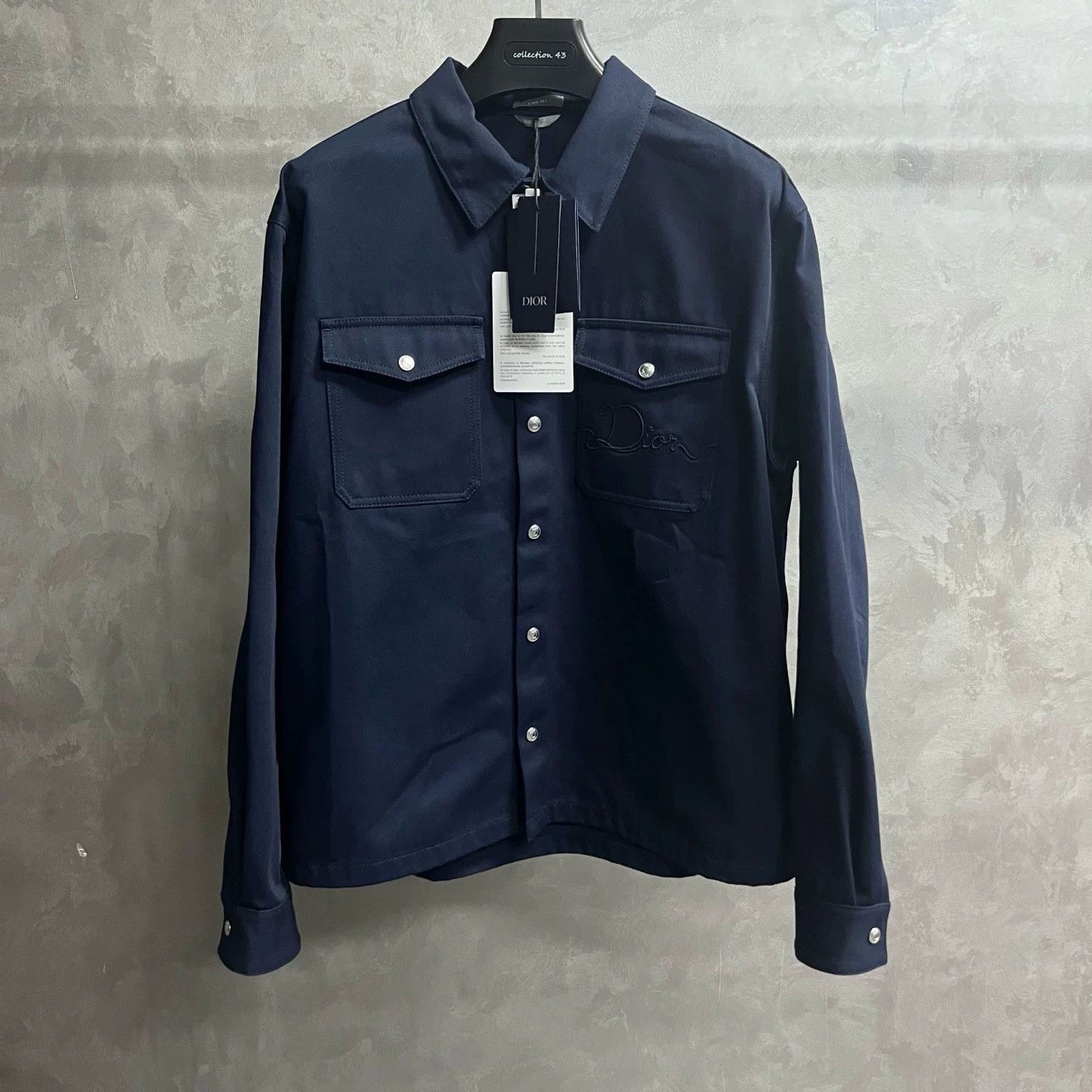 Dior Dior 2026 Lapel Button Chest Pocket Shirt Size US L / EU 52-54 / 3 - 1 Thumbnail