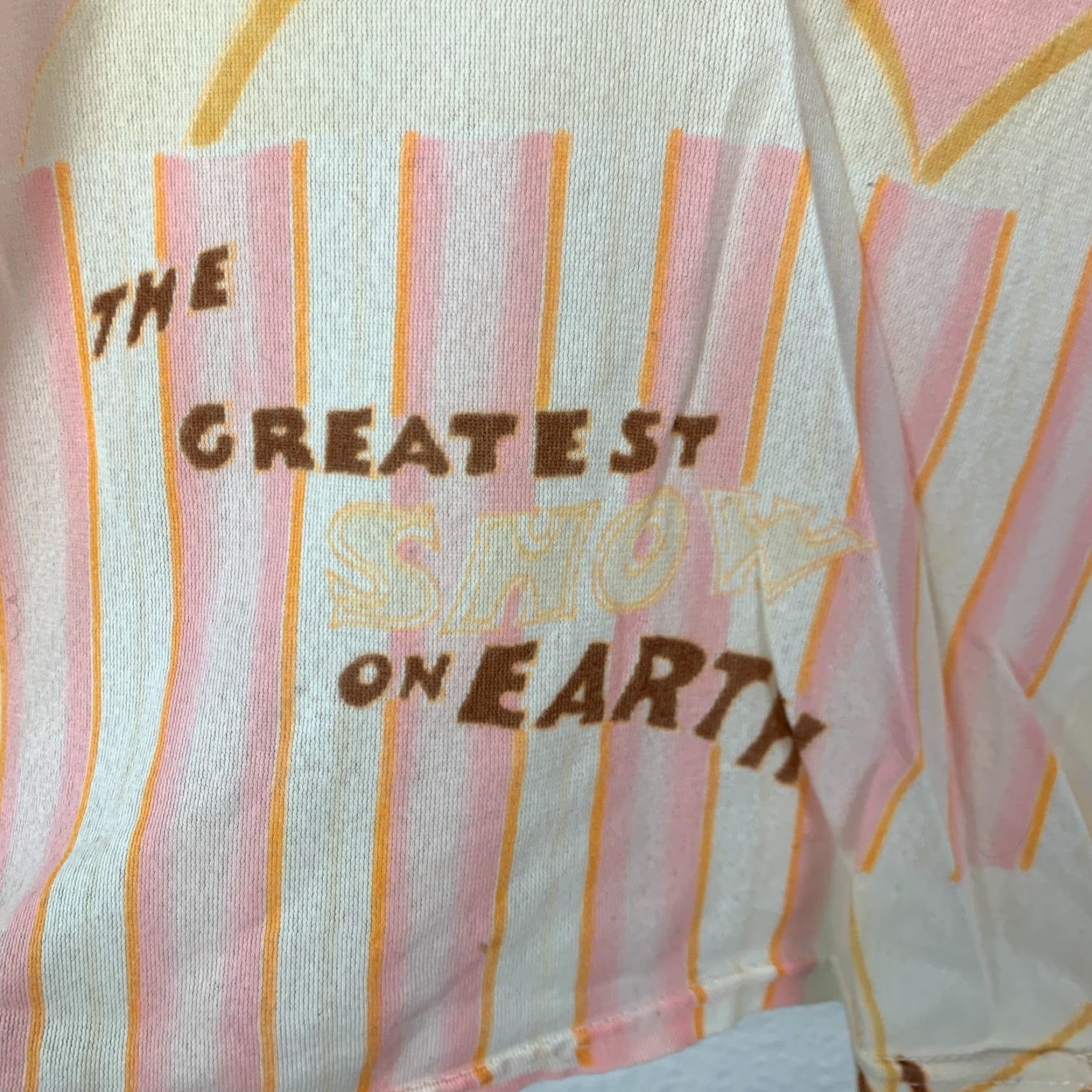 Vintage VINTAGE City Slickers Greatest Show On Earth Nylon Acetate T-Shirt Med Size M / US 6-8 / IT 42-44 - 5 Thumbnail