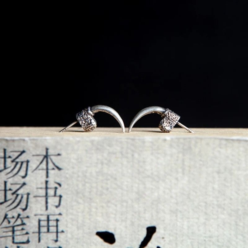 Jewelry Eagle Claw Stud Earrings 925 Sterling Silver Ear Gift Size ONE SIZE - 4 Thumbnail