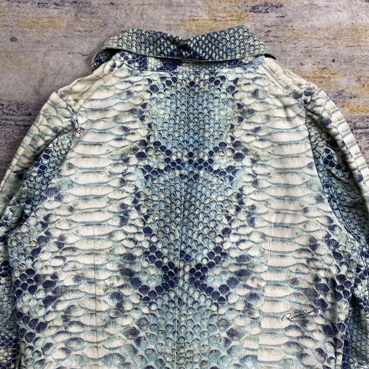 Roberto Cavalli Vintage roberto caballi snake skin print jacket Size S / US 4 / IT 40 - 5 Thumbnail