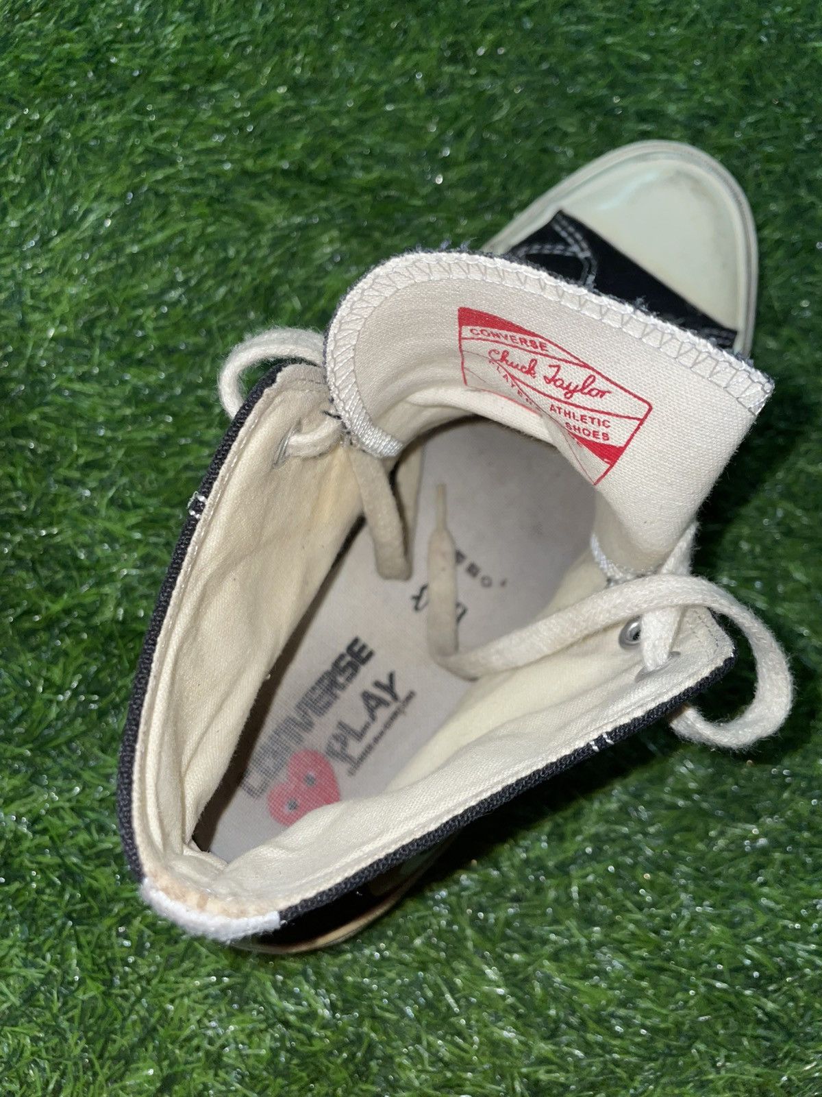 CDG by Comme des Garcons × Comme des Garcons PLAY Cdg Comme Des Garçons Converse Size M9 W11 Size US 9 / EU 42 - 7 Thumbnail