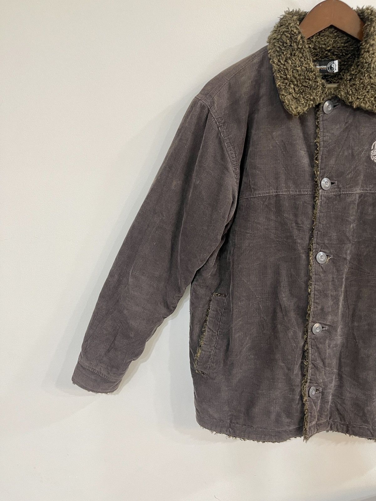 Vintage VINTAGE LEGENDARY T&C SURFING CORDUROI FLEECE INSIDE JACKET Size US L / EU 52-54 / 3 - 5 Thumbnail