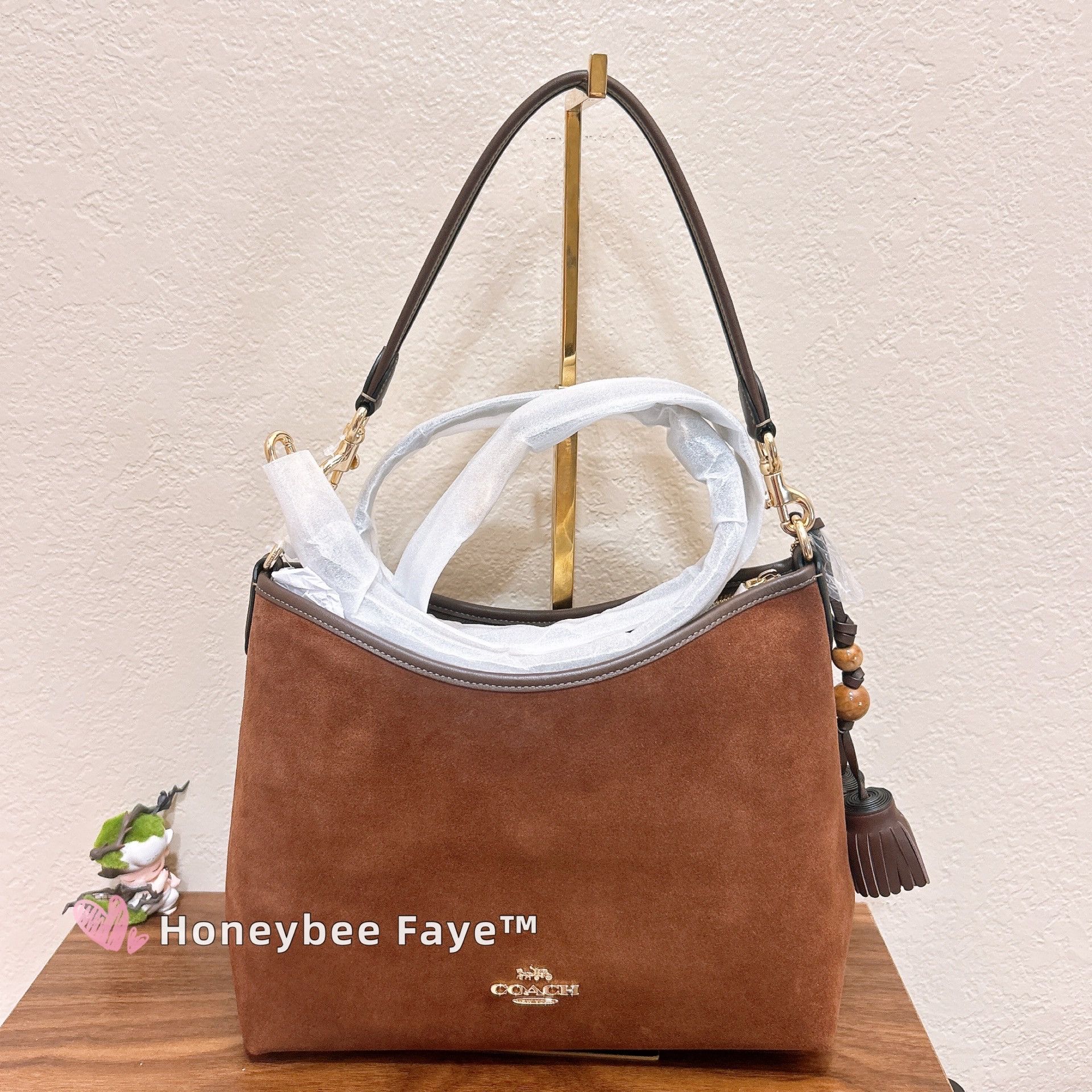 Coach Laurel Shoulder Bag With Tassels CCC75 Size ONE SIZE - 1 Thumbnail