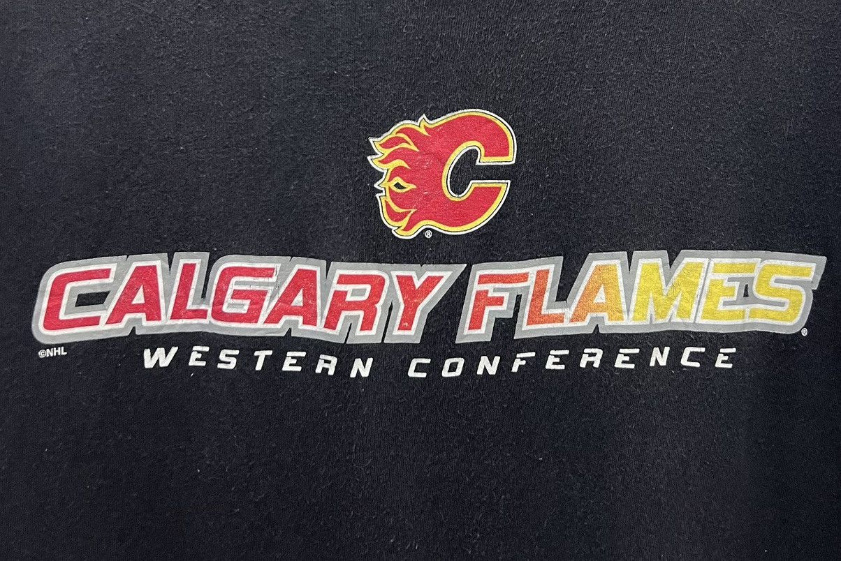 Puma × Vintage VINTAGE PUMA ICE HOCKEY TEAM CALGARY FLAMES SHIRT Size US L / EU 52-54 / 3 - 3 Thumbnail