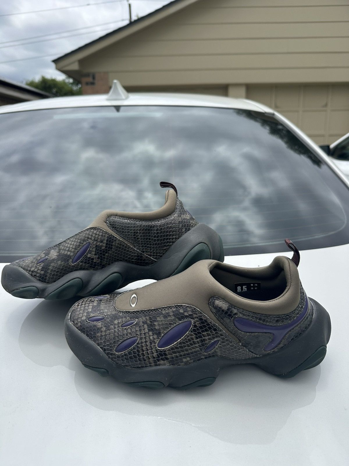 Brain Dead × Oakley Brain Dead Oakley Factory Team Flesh Slip On in Snakeskin Size US 8.5 / EU 41-42 - 1 Thumbnail