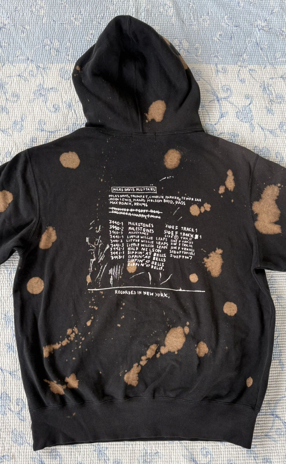 Jean-Michel Basquiat Jean Michel Basquiat Acid Wash Hoodies Size US L / EU 52-54 / 3 - 10 Thumbnail