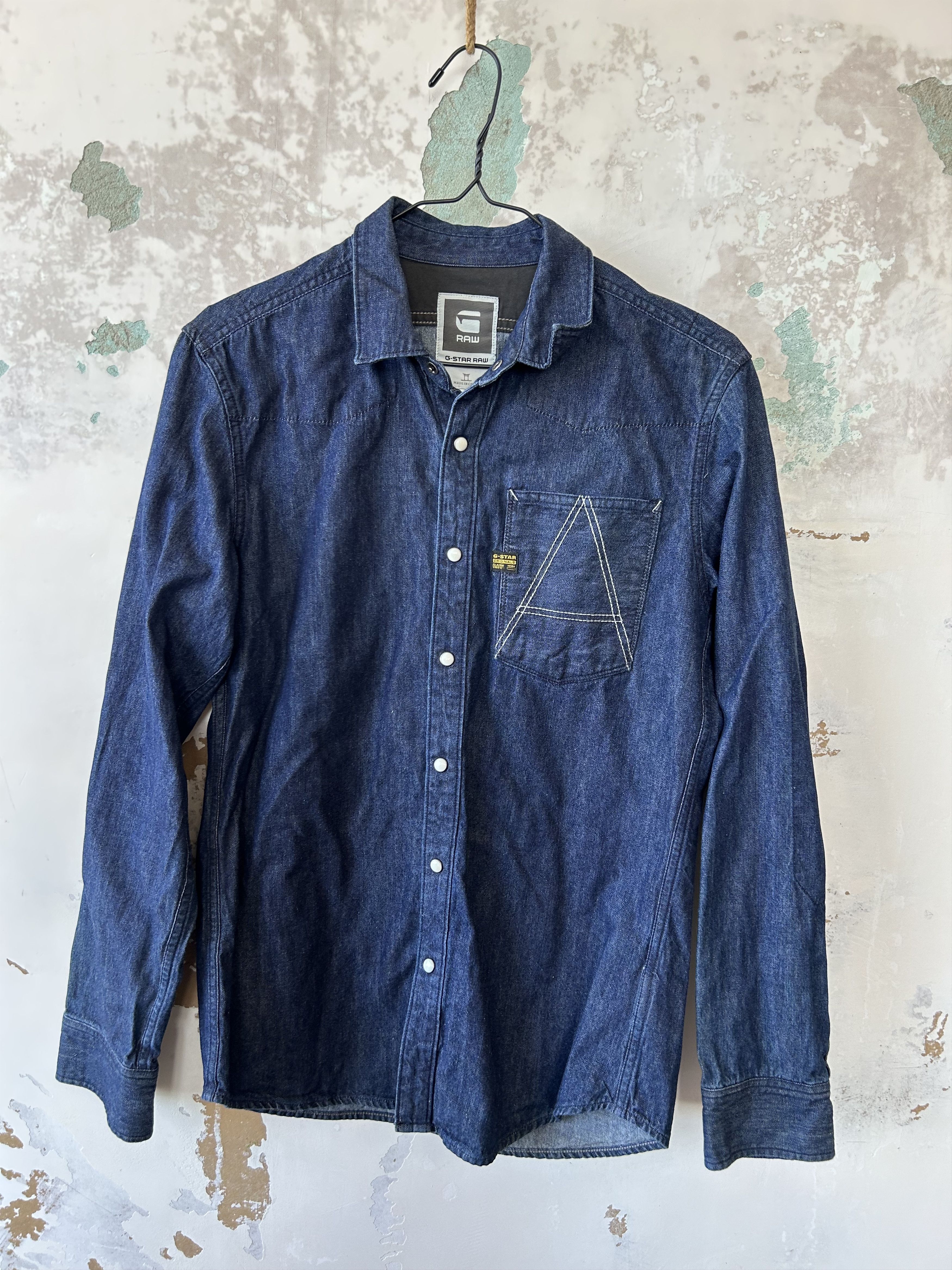 G-Star G-Star Raw Denim Shirt Blue Western Size US M / EU 48-50 / 2 - 1 Thumbnail