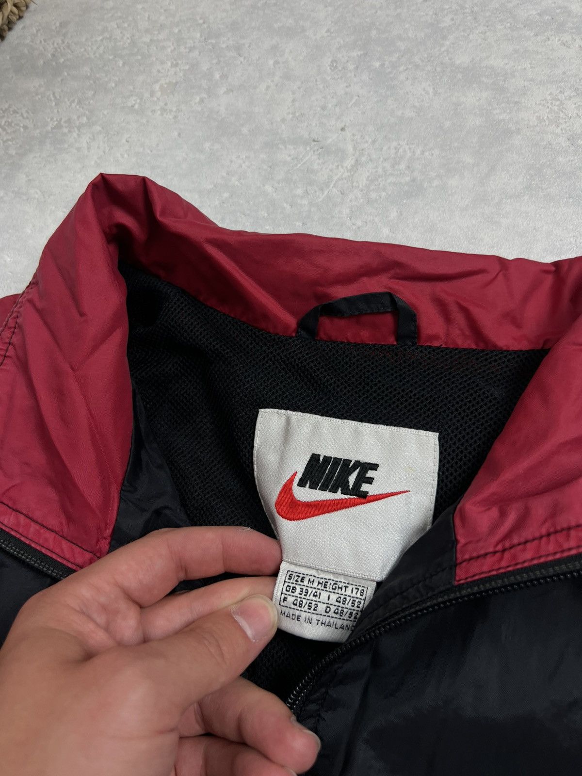 Nike 90s Nike Triple Logo Vintage Y2K Oversized Retro Jacket Size US L / EU 52-54 / 3 - 5 Thumbnail