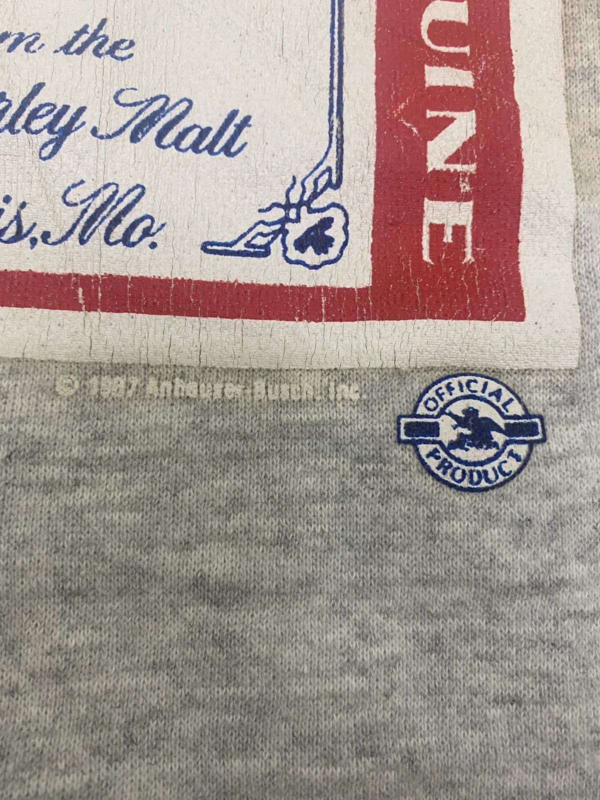 Budweiser × Vintage vintage budweiser beer big printed sweatshirt large Size US L / EU 52-54 / 3 - 3 Thumbnail