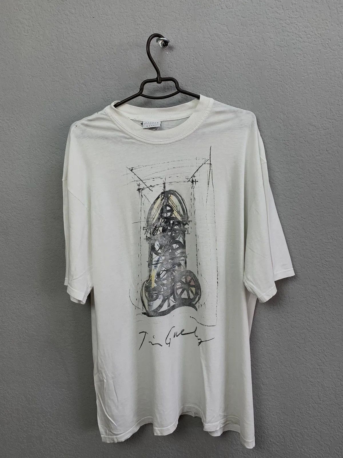 Vintage Vintage 1996 Jean Tinguely Et Flammarion Basel pornstar Size US XXL / EU 58 / 5 - 1 Thumbnail