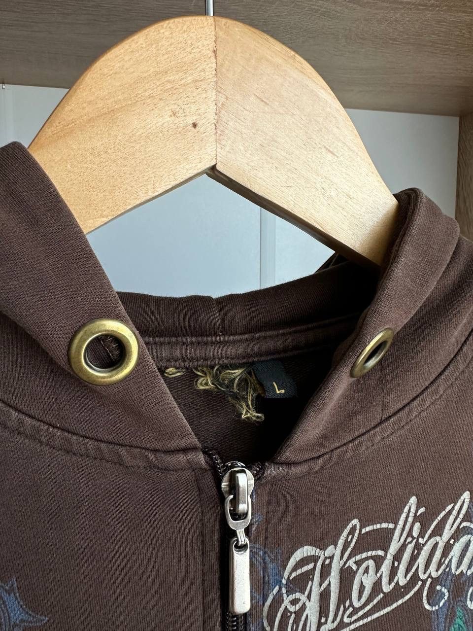 Christian Audigier × Ed Hardy × Vintage Vintage Ed Hardy Christian Audigier Hoodie Size S / US 4 / IT 40 - 11 Thumbnail
