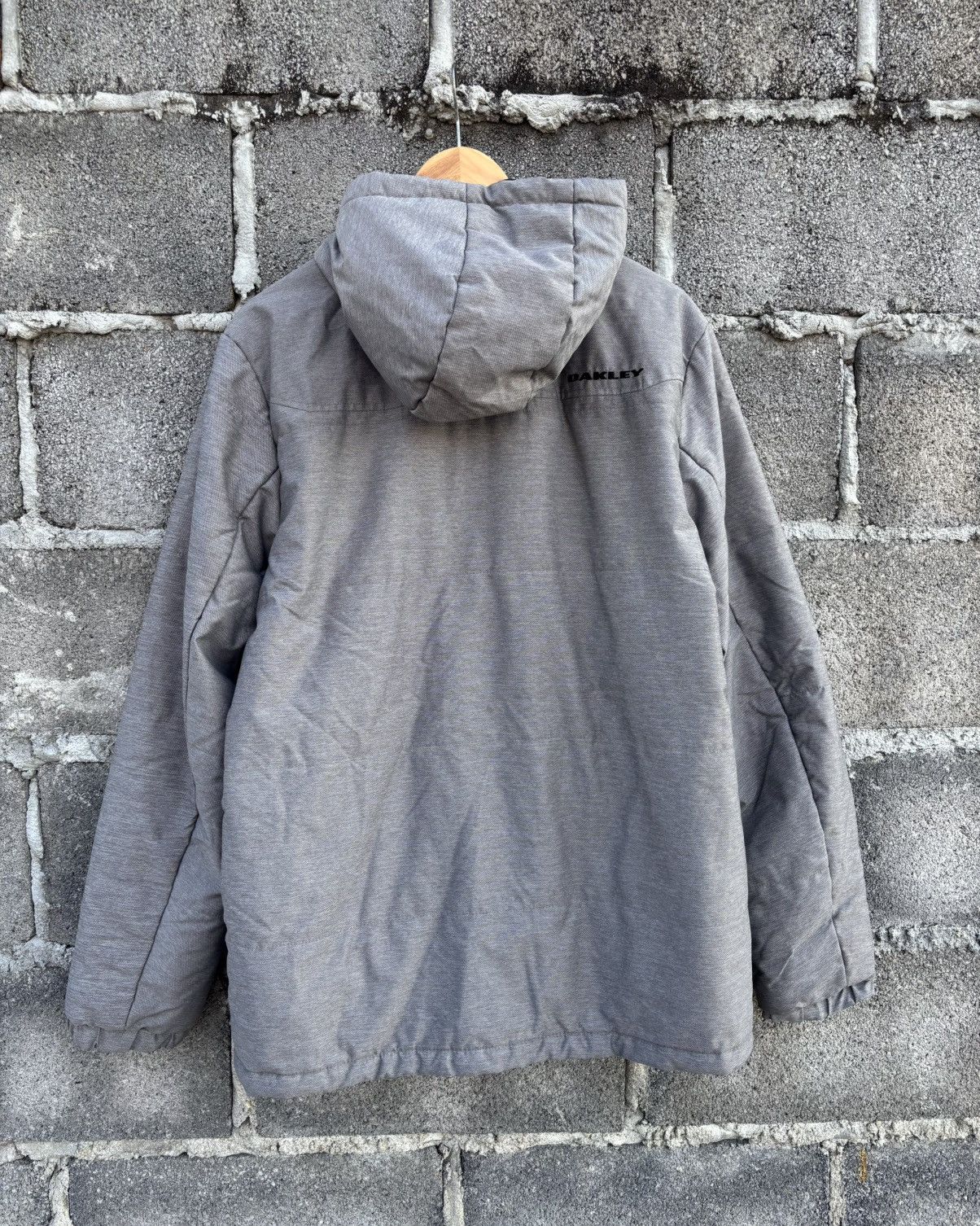 Oakley Gray Oakley Jacket Zip Hoodie 🕵🏿 Size US L / EU 52-54 / 3 - 12 Thumbnail