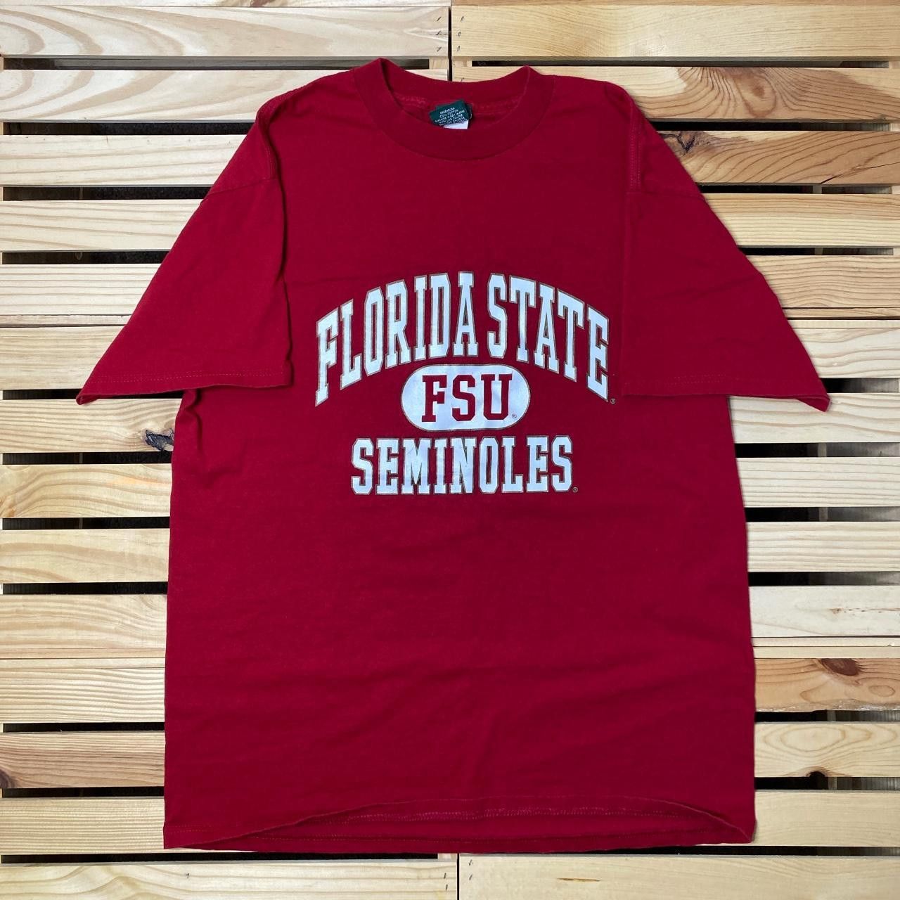 Other Vintage FSU Seminoles Red College Tee Size Large Size US L / EU 52-54 / 3 - 1 Thumbnail