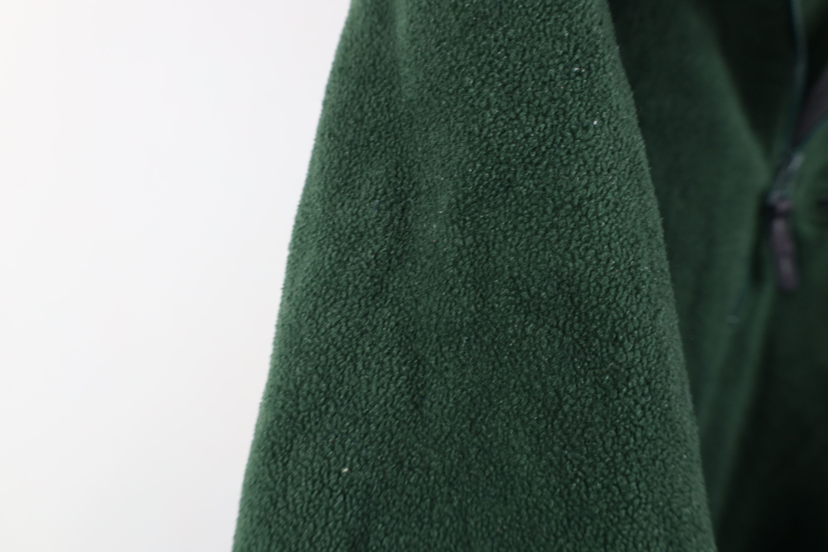 Gap Vintage 90s Y2K Gap Half Zip Fleece Pullover Sweater Green Size US XL / EU 56 / 4 - 9 Thumbnail