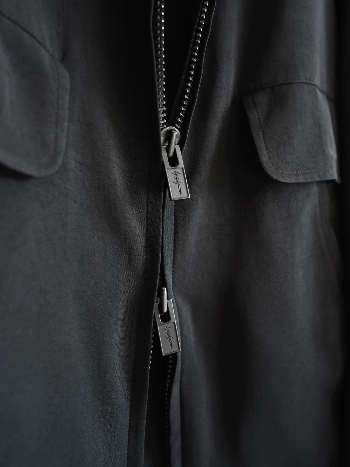 Yohji Yamamoto Yohji Yamamoto 24SS 6.1 Man Zip Triacetate Jacket Size US M / EU 48-50 / 2 - 4 Thumbnail