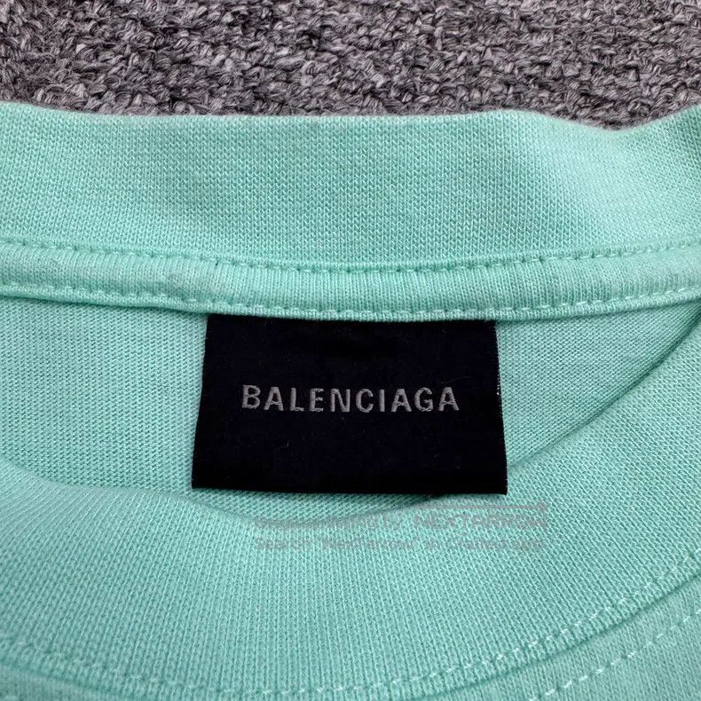 Balenciaga Balenciaga Green Coca-Cola Embroidered Short Sleeve Size US M / EU 48-50 / 2 - 2 Thumbnail