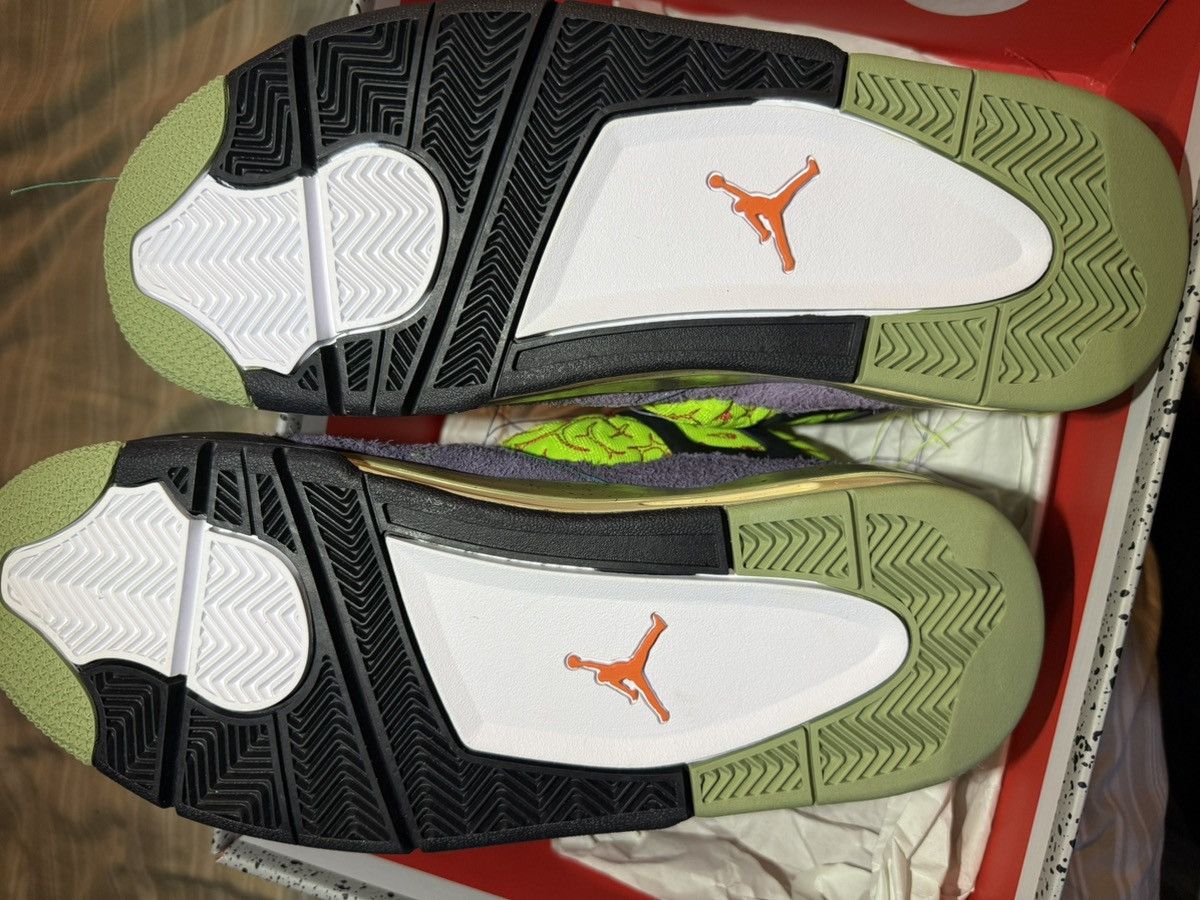 Other Air Jordan 4 Retro Brain Juice x Edmond looi Size US 10.5 / EU 43-44 - 6 Thumbnail