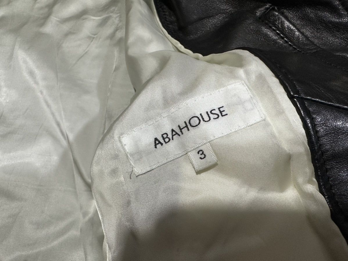14th Addiction × Japanese Brand × KMRii 🔥Rare Y2K Archived Abahouse Sheepskin Leather Bomber Jacket Size US M / EU 48-50 / 2 - 10 Thumbnail