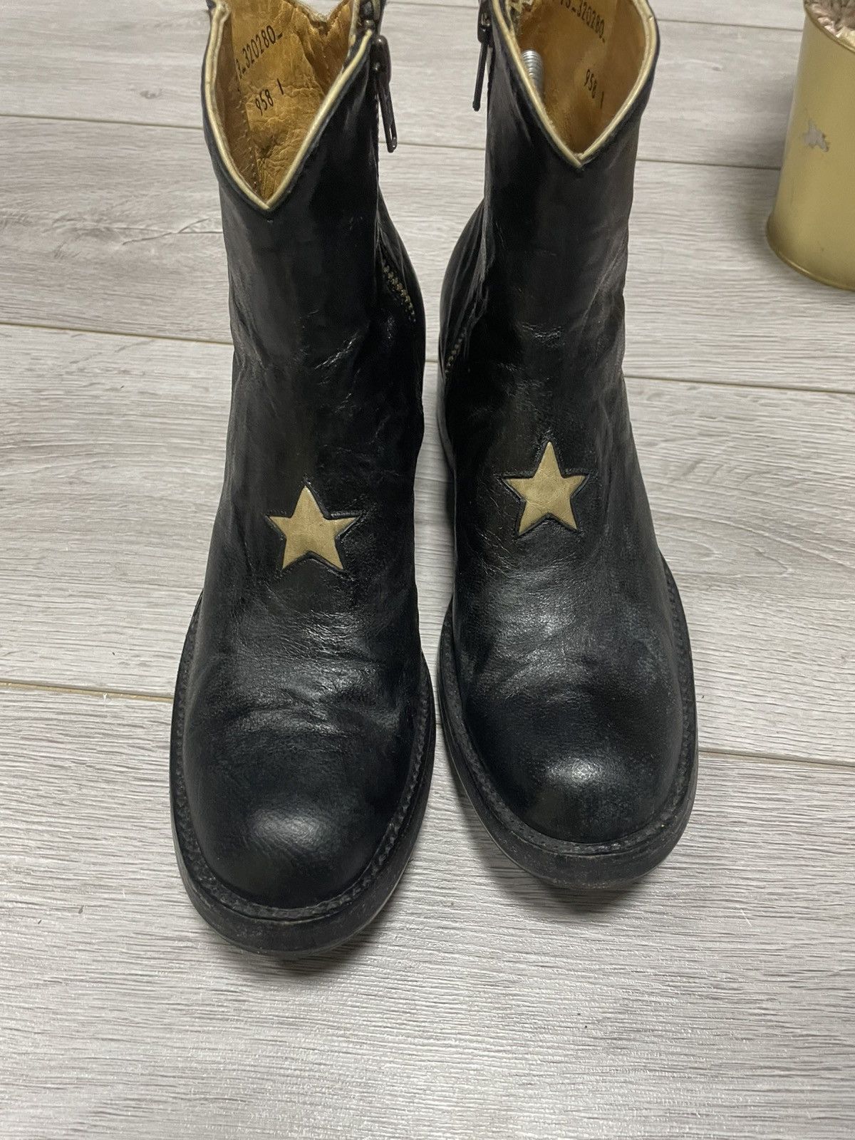 Old Gringo Old Gringo mexico star leather boots cowboy biker Size US 6 / IT 36 - 12 Thumbnail