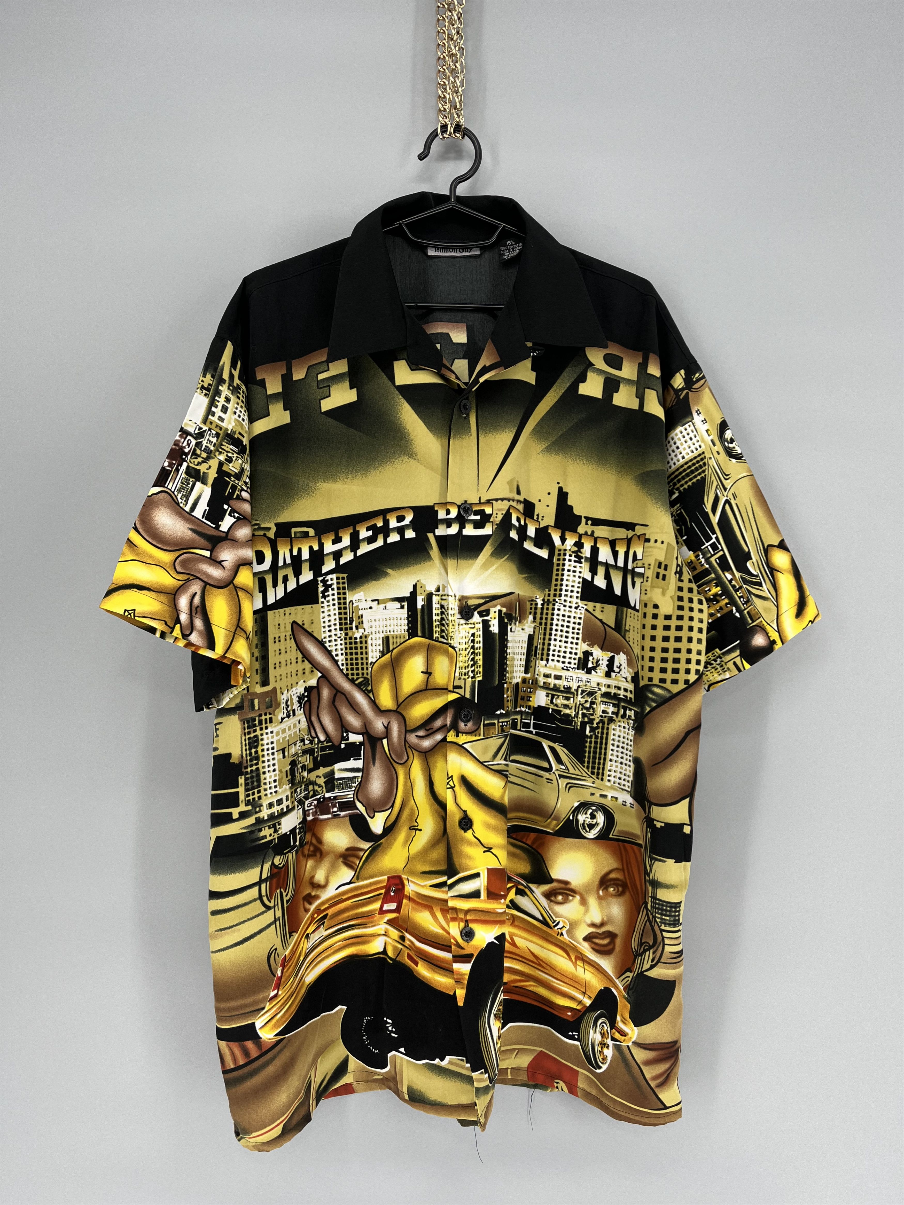 Vintage Hawaiian Shirt Japanese Style Shirt Travis Scott Style Size US XL / EU 56 / 4 - 2 Thumbnail