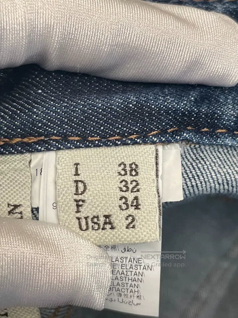 Brunello Cucinelli Brunello Cucinelli Blue studded cotton pants Size 25" / US 0 / IT 36 - 4 Thumbnail