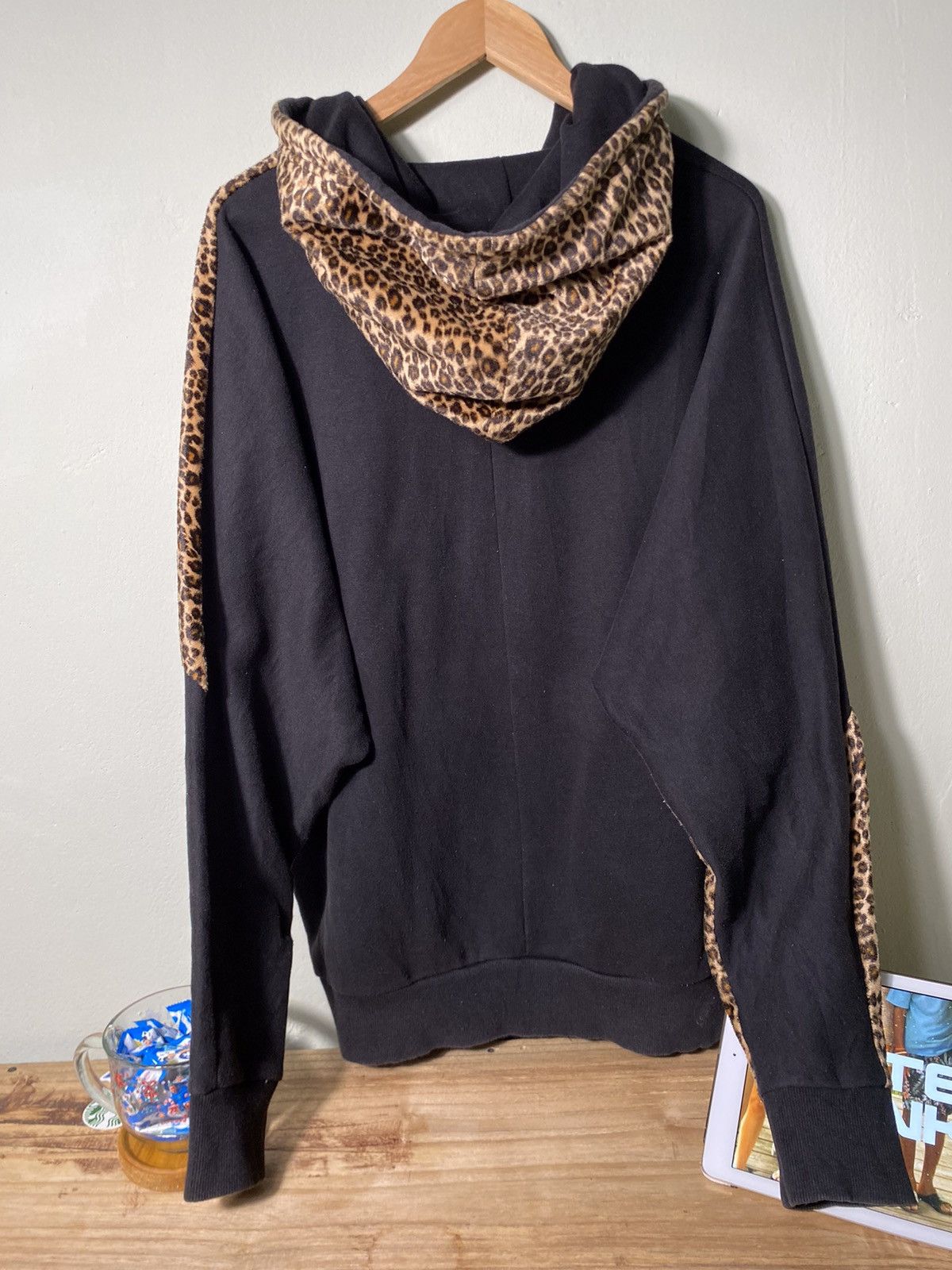 Japanese Brand Rock Candy Leopard Zip Hoodie Lgb Punk Style Size ONE SIZE - 2 Thumbnail