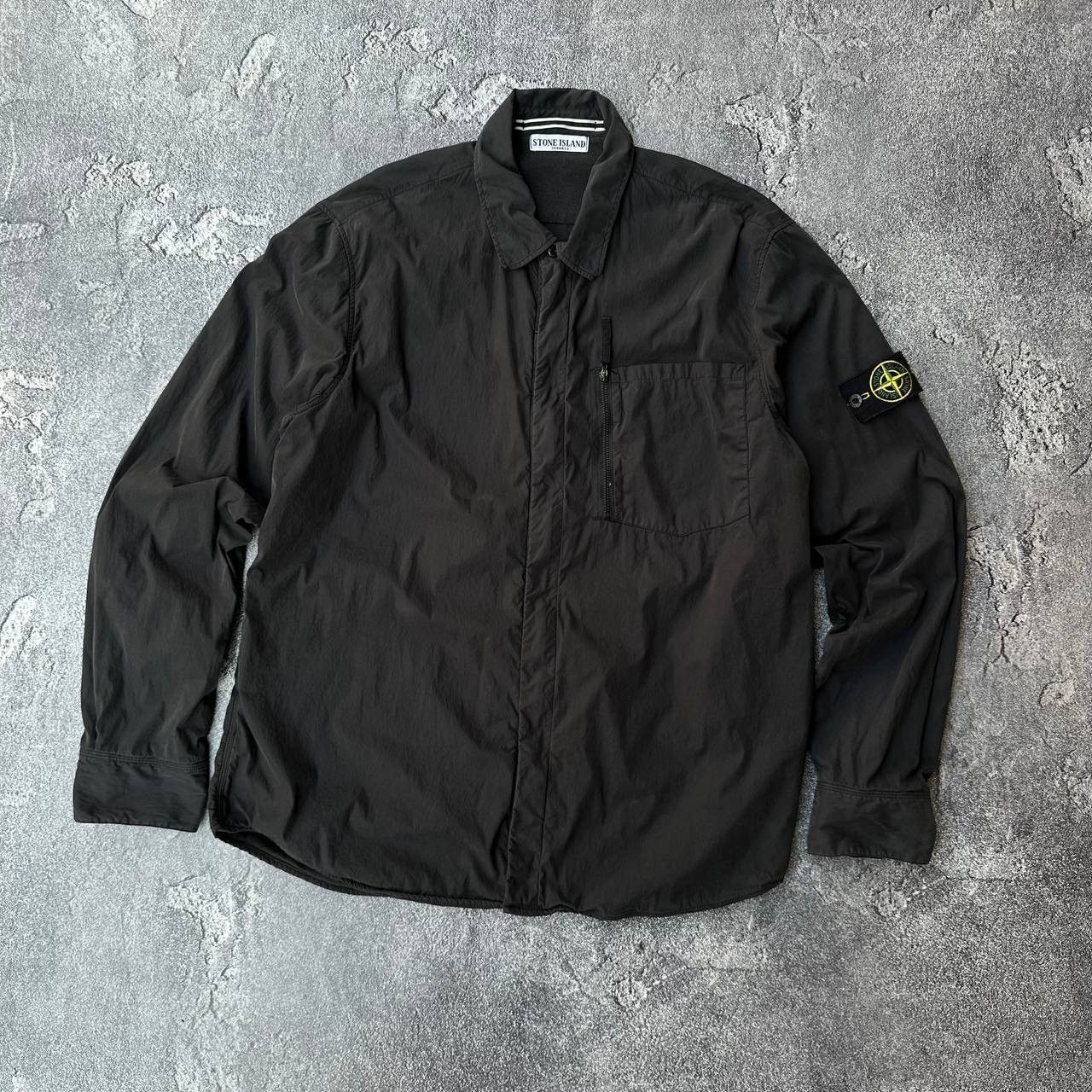Stone Island Stone Island 2011 Black Cotton Nylon Overshirt Size US XXL / EU 58 / 5 - 1 Thumbnail