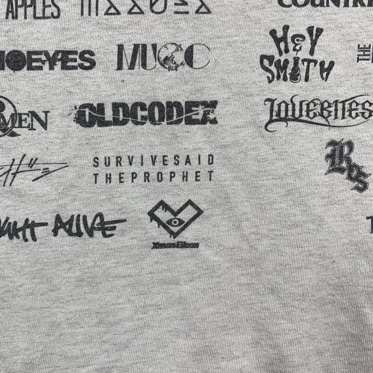 Vans Vintage VANS WRAPPER TOUR Jp Xflag Korn Limp Bizkit Tshirt Size US M / EU 48-50 / 2 - 6 Thumbnail