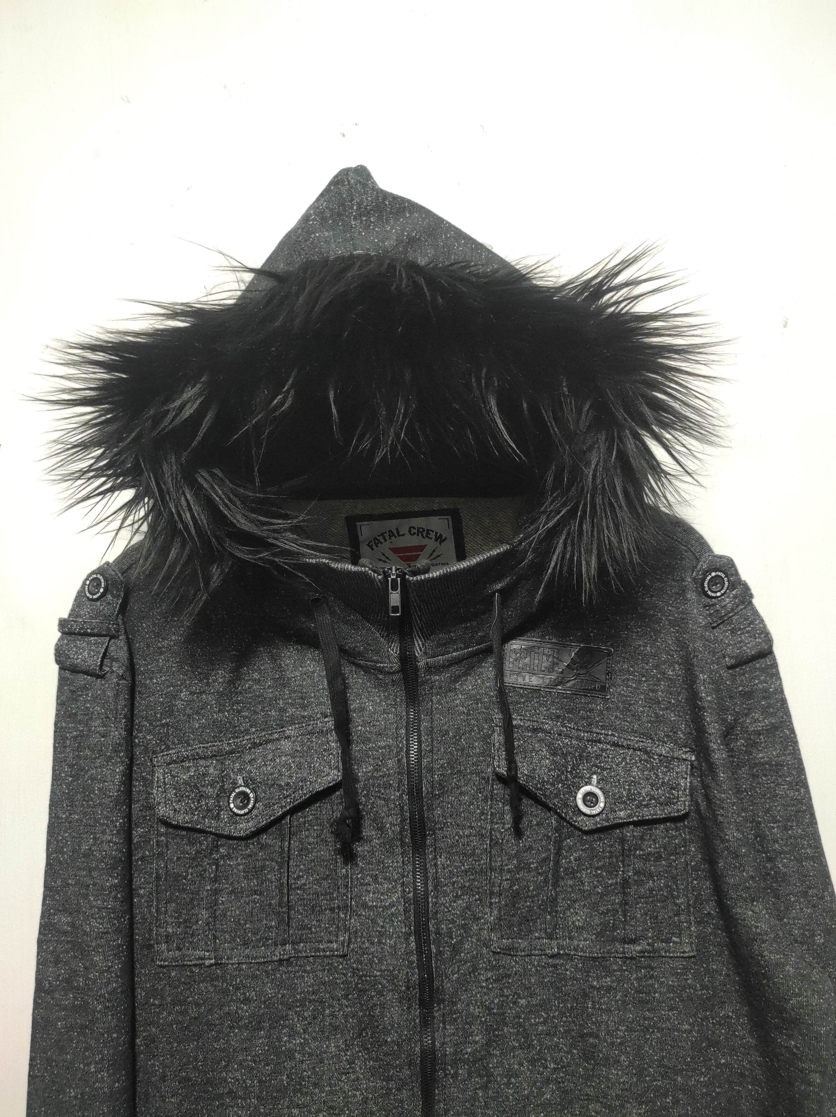 Hysteric Glamour Fatal Crew Zip Fur Hoodie Parka i6w9 LGB style Size US XL / EU 56 / 4 - 3 Thumbnail