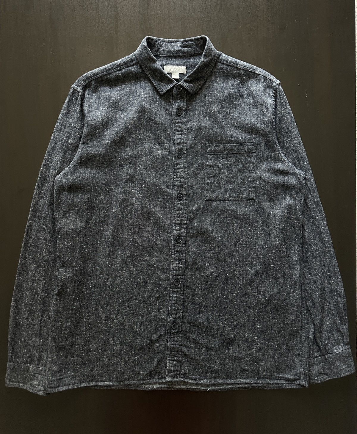Cos COS Linen Blend Overshirt Size US M / EU 48-50 / 2 - 1 Thumbnail
