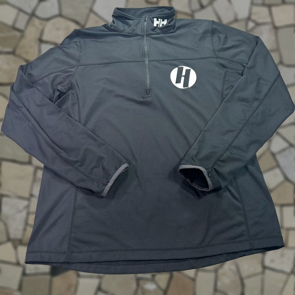 Helly Hansen Helly Hansen Pullover Mens L Black 1/4 Zip Long Sleeve Top Performance Size US L / EU 52-54 / 3 - 1 Thumbnail