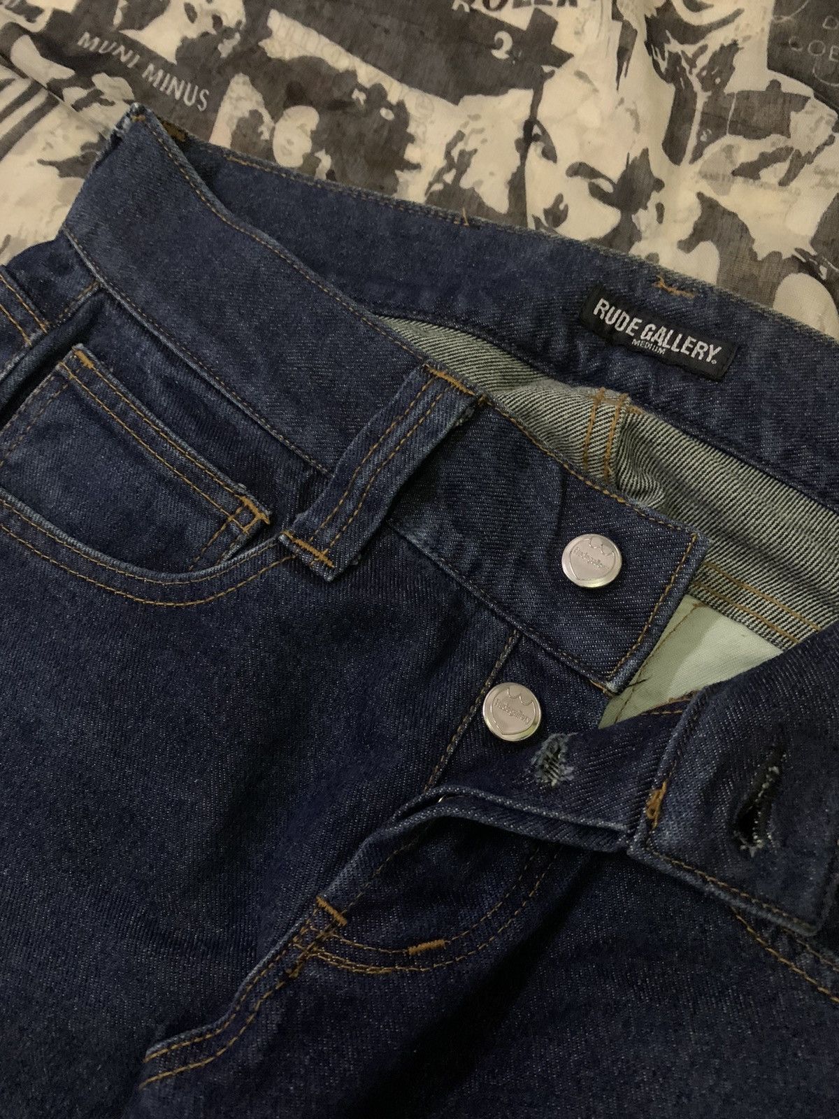 RUDE GALLERY 💥Avant Garde Rude Gallery Denim Size 31" - 5 Thumbnail