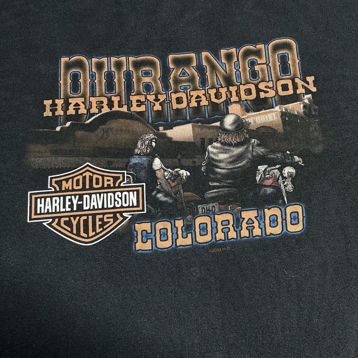 Harley Davidson Vintage Harley Davidson Shirt XL Faded Flame Skull Y2K Size US XL / EU 56 / 4 - 9 Thumbnail
