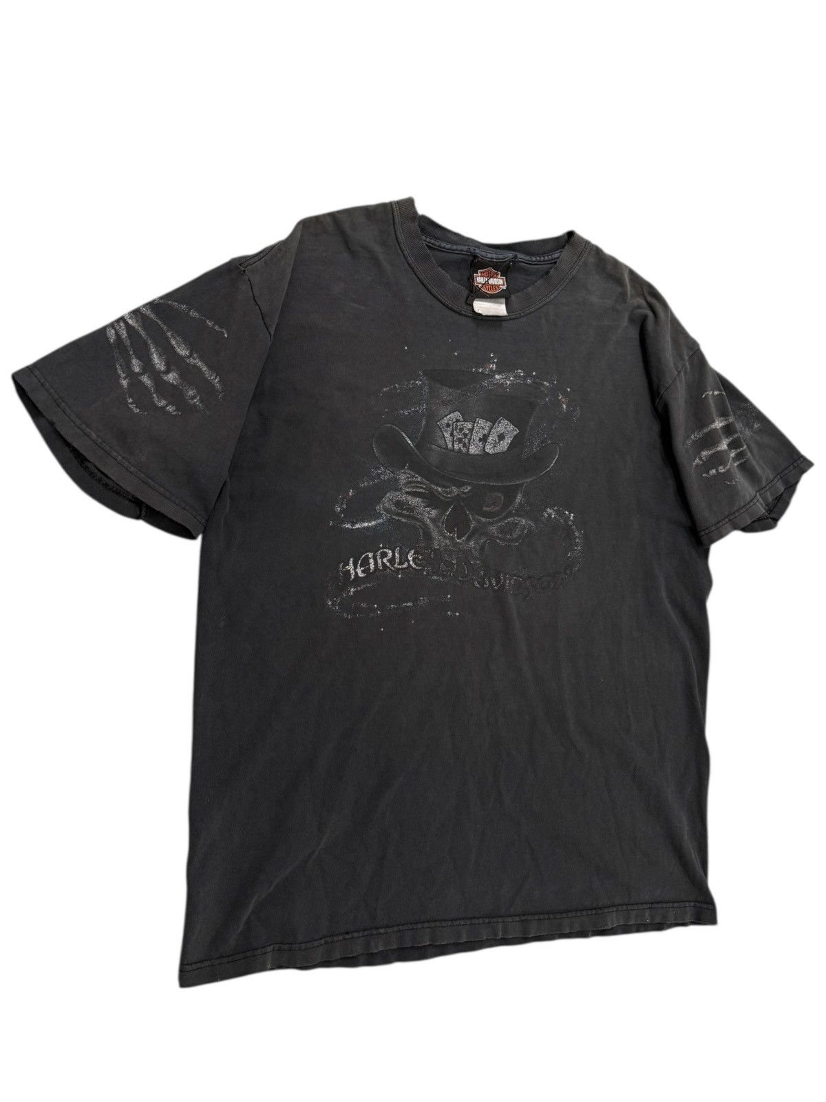 Harley Davidson Vintage Harley davidson skeleton T Size US M / EU 48-50 / 2 - 7 Thumbnail