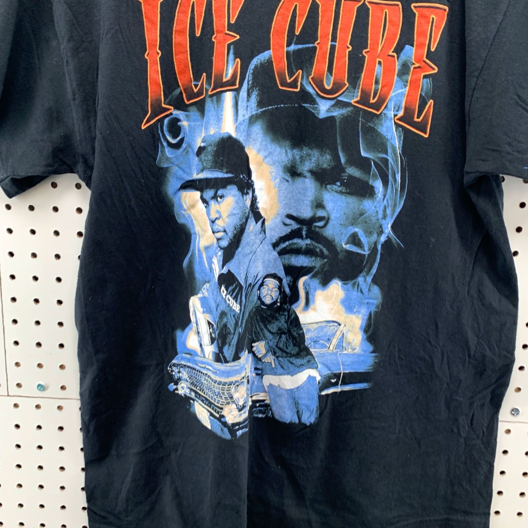 Vintage ICE CUBE Shirt Black Adult Large Short Sleeve Rap Tee Hip Hop Size US L / EU 52-54 / 3 - 4 Thumbnail