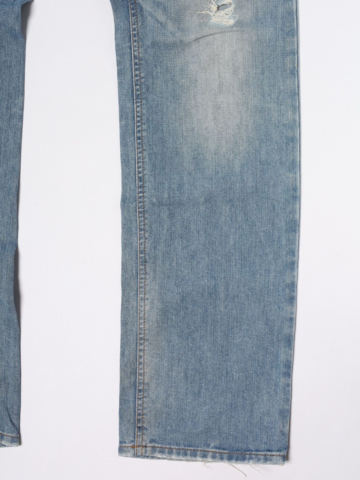 Dolce & Gabbana Dolce Gabbana Jeans Denim Pants Distressed Fade Metal Logo Size US 30 / EU 46 - 3 Thumbnail